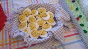 deviled eggs