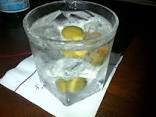 martini on the rocks