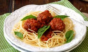 spaghetti and meatballs