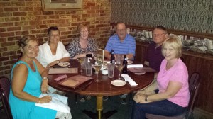 Bec, Kris, Chris, Bill, Roger, Marilyn