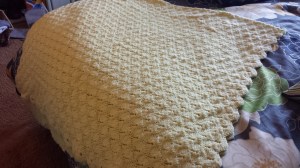 yellow afghan