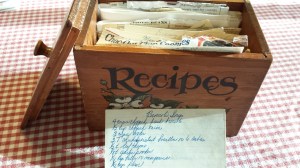 recipe box