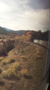 train from window
