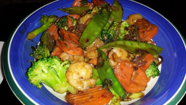 shrimp stir fry