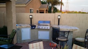 One of the last things I did was to add our lights. Almost finished!