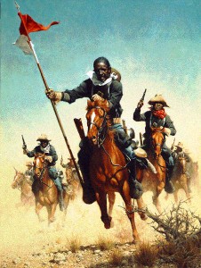 Buffalo Soldiers, stolen from Africa, brought to America (as the song goes)