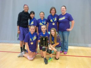 Addie is back row, middle.