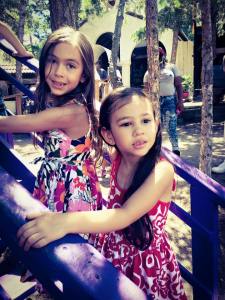 Kaiya and Mylee at recent  Renaissance Festival.