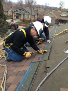 Dave McLain demonstrates his Christian commitment by volunteering with Habitat for Humanity.