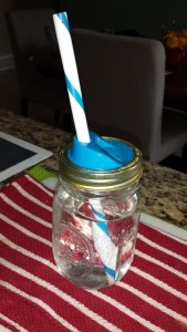 mason jar drinking cup