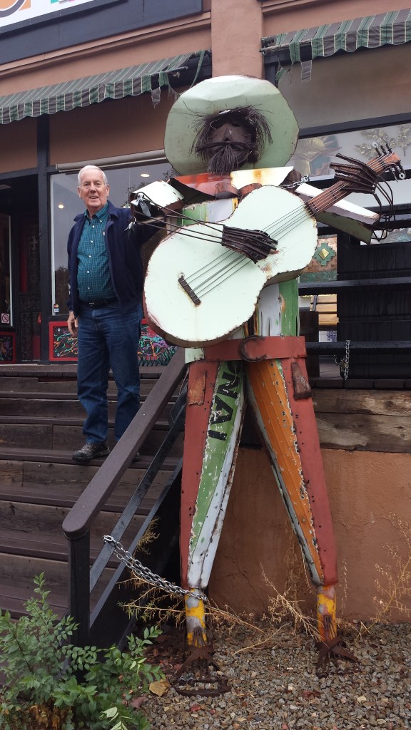 metal statue madrid nm