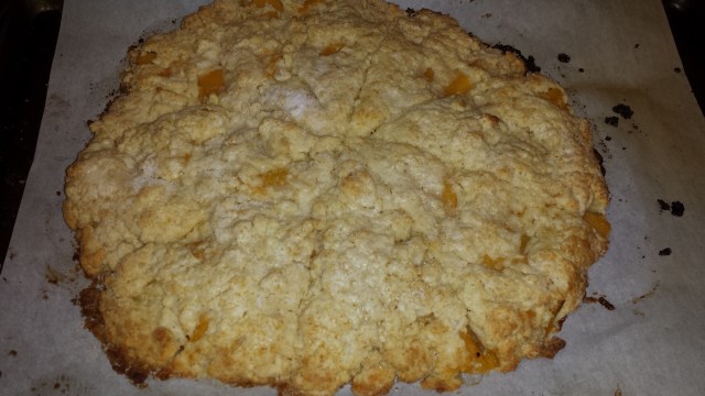 peach scone disc