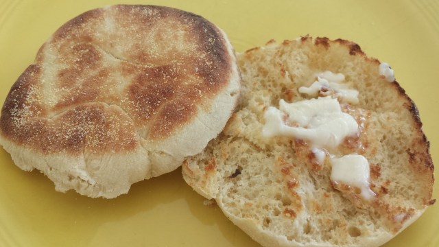 toasted English muffins