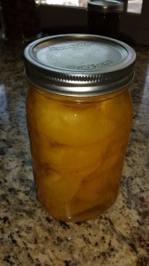 Carol canned peaches