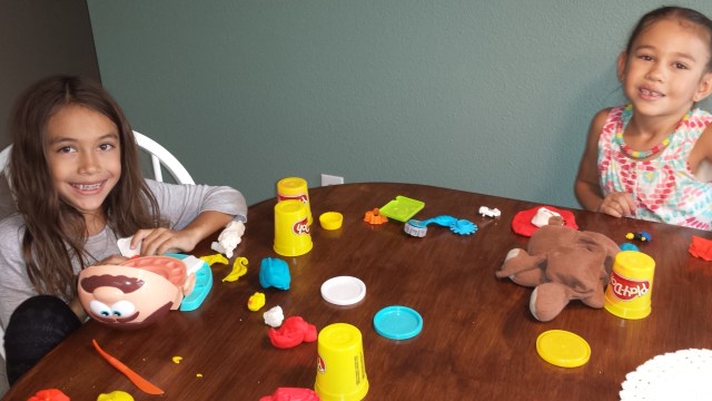 kaiya mylee play doh