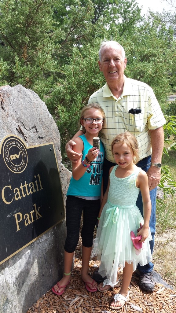 papa dagny mags geocaching