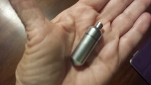 The offending pill canister.