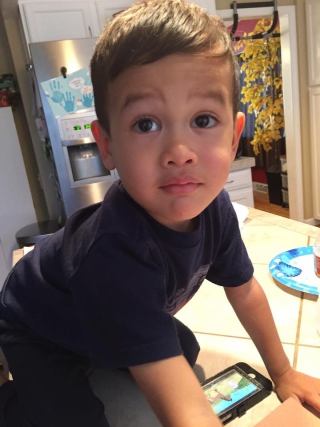 A high chair, Nana? Really? 